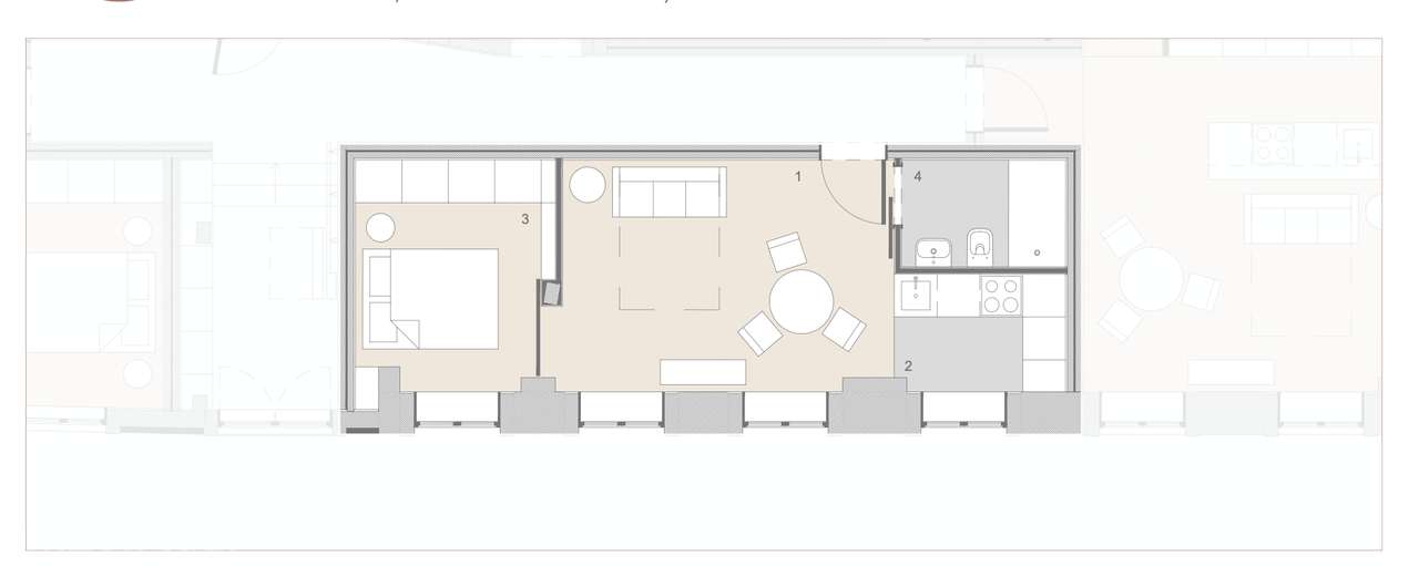 Apartamento T1 - Oportunidade de Investimento no Centro do Porto - Grande imagem: 5/5