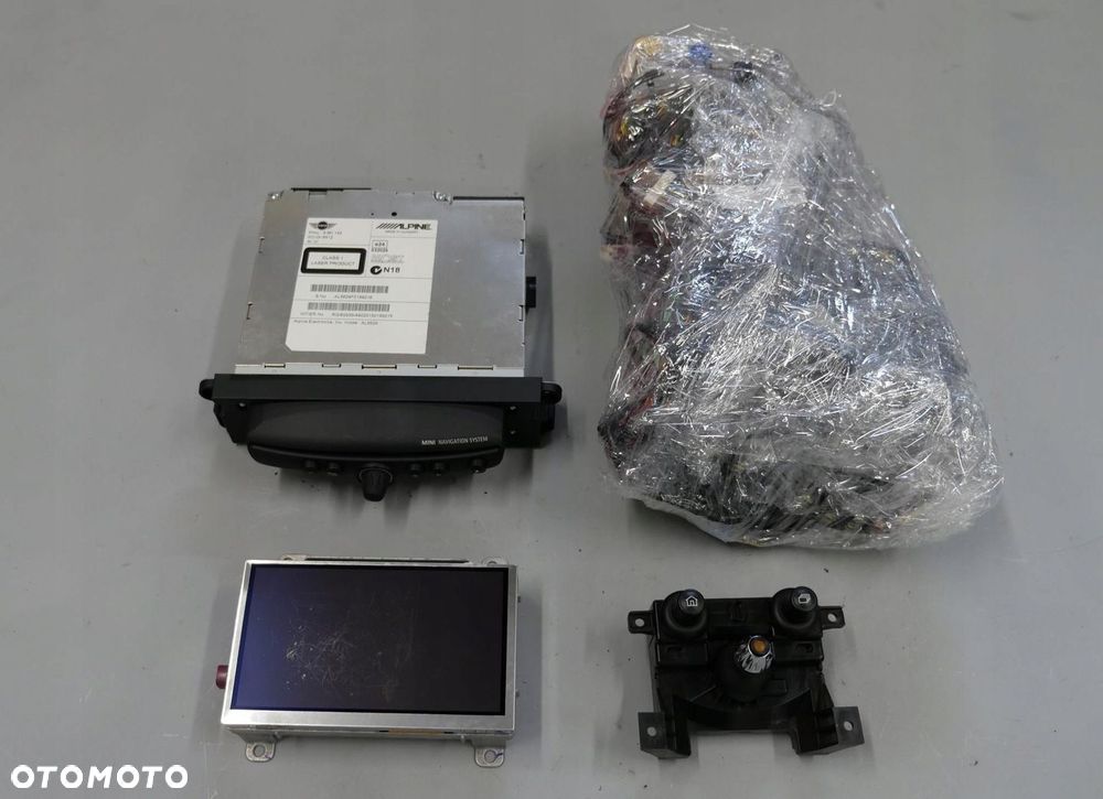 MINI COOPER R55 R56 R60 RADIO NAWIGACJA CHAMP2 ALPINA EKRAN 9361143 9278279 - 1