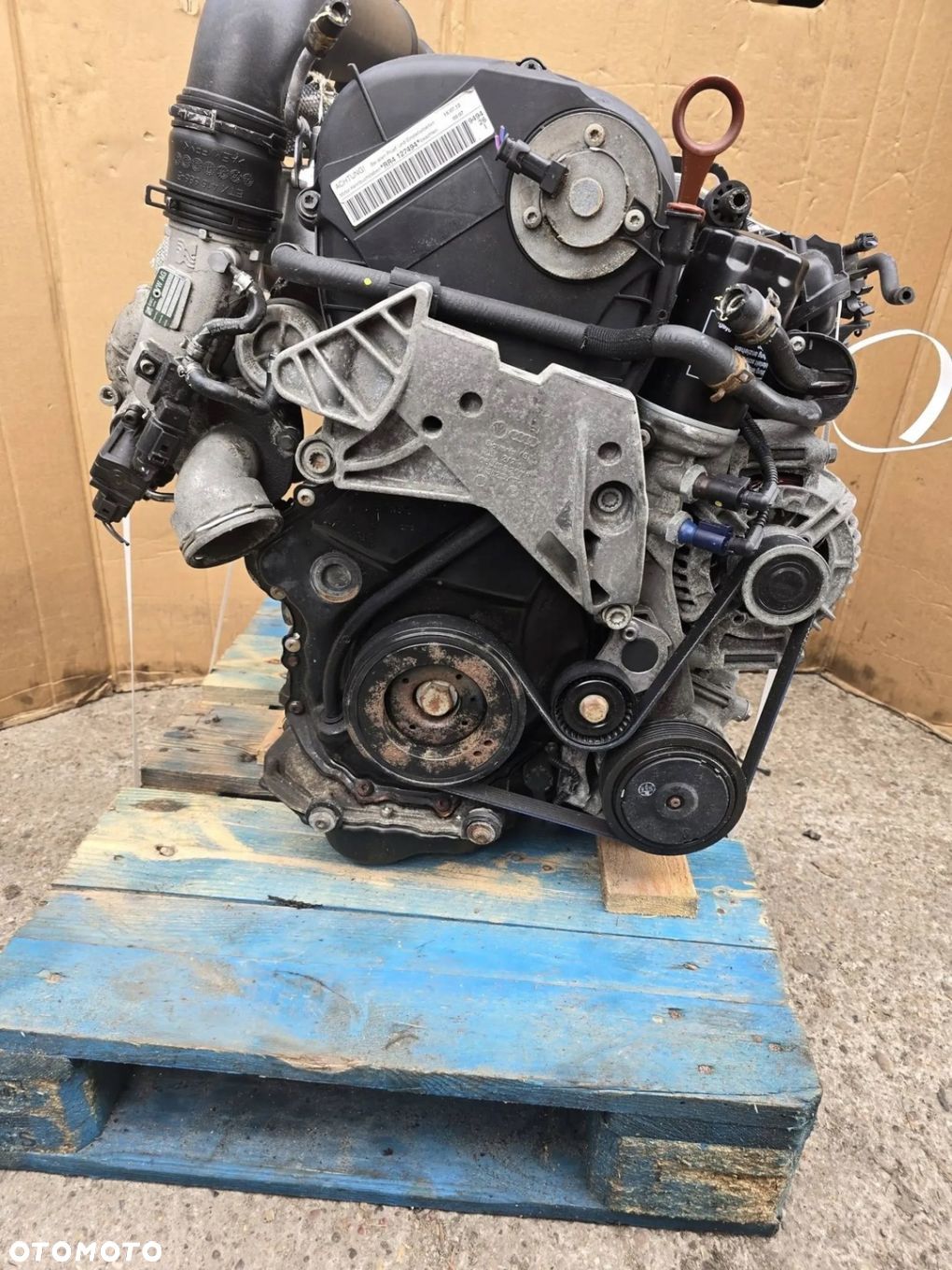 SILNIK KOMPLETNY VW AUDI SKODA SEAT 1.8 TFSI CDAA RR4 NR 431367M - 1