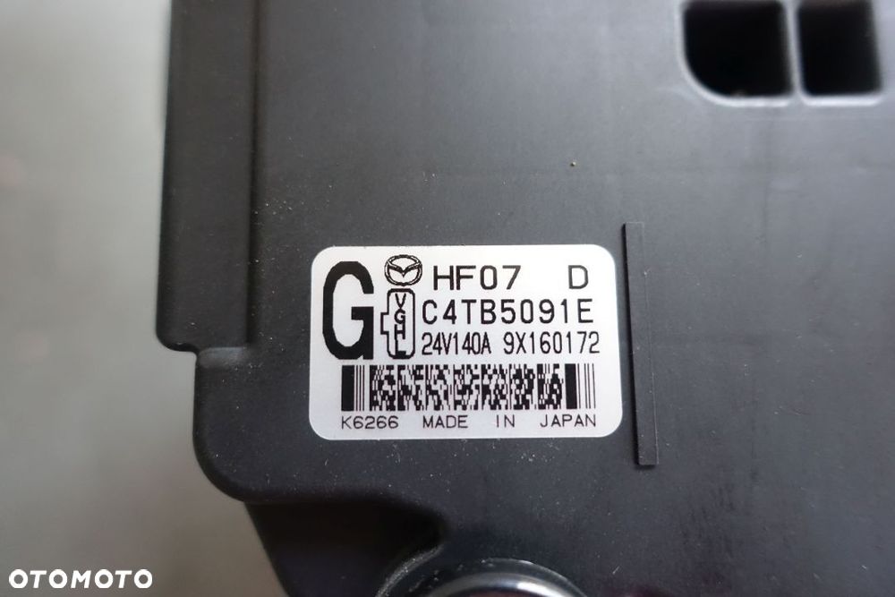 ALTERNATOR MAZDA 3 2.0 19r. 140 A NOWY! - 4