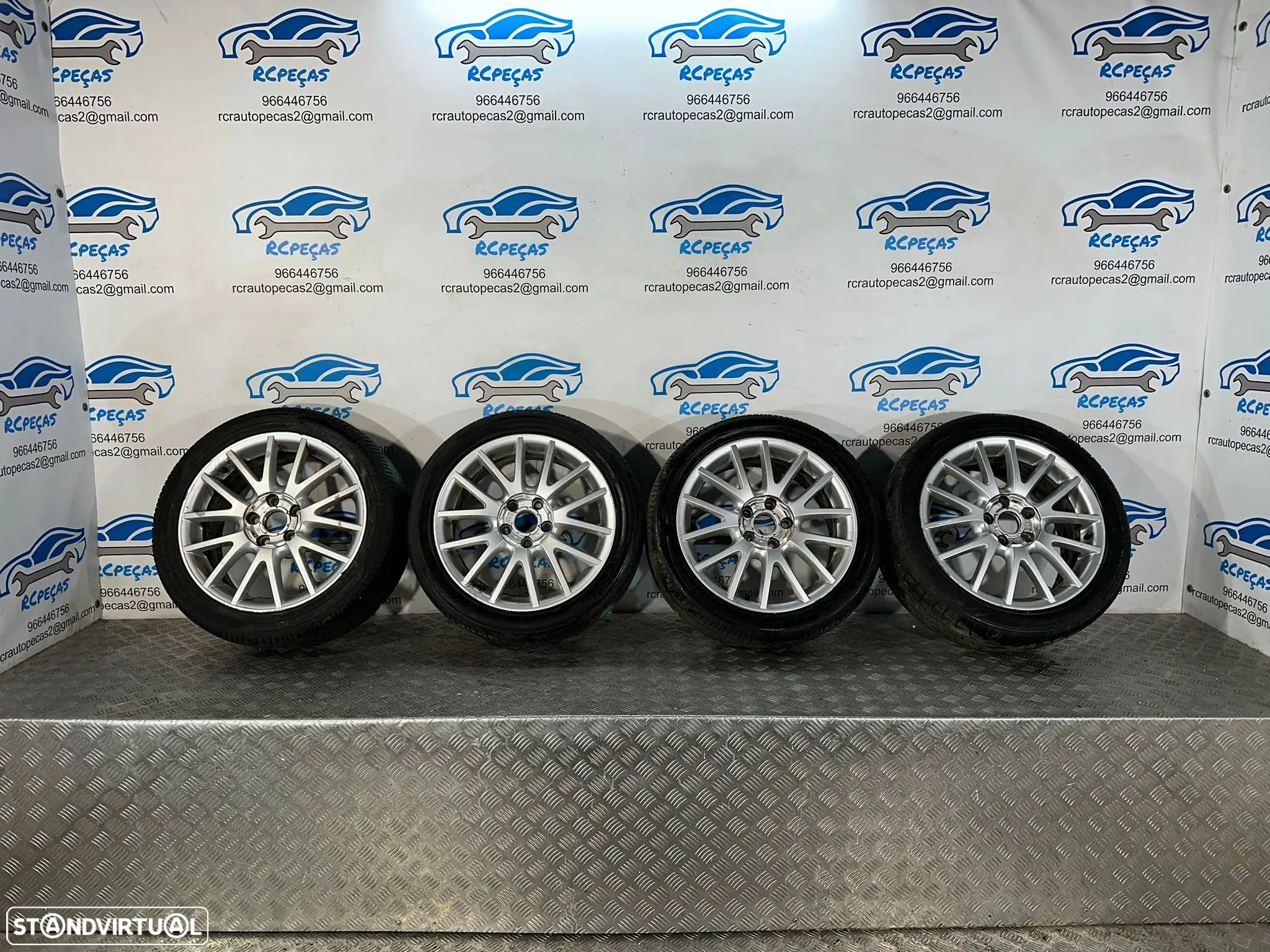 Conjunto Jantes 17 Originais VW Volkswagen Golf Jetta GT 7J ET54 5x112 1K0601025AN - 1