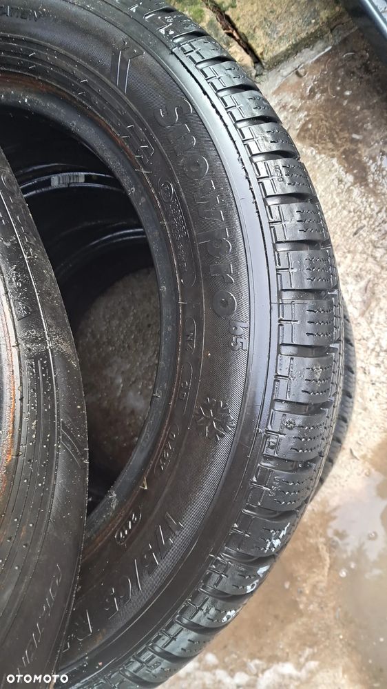 4szt Opony zimowe 175/65 R14 8mm Kormoran Snowpro B5 Montaż Wysyłka 1Z - 3