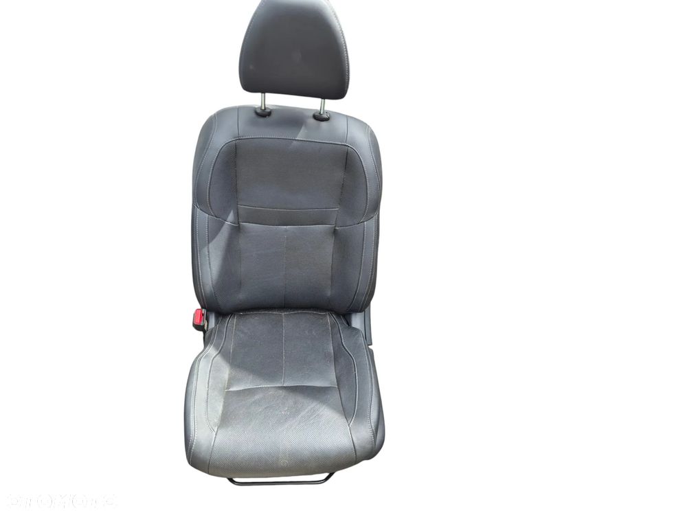 Fotele siedzenia kanapa tył  Nissan Qashqai J11  Skóra - 10