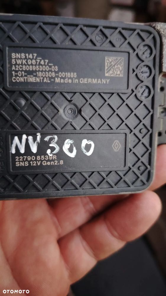 sonda czujnik nox 5wk96747 vivaro master trafic 1,6 nv300  częsci - 1