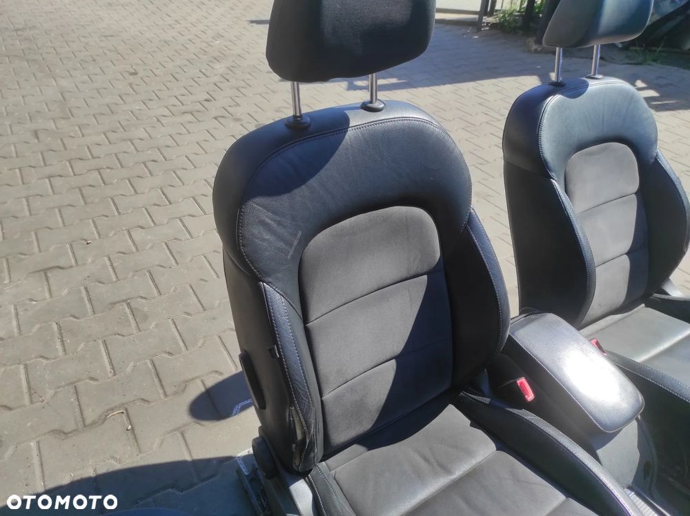 SKODA SUPERB 2 KOMBI FOTELE FOTEL TAPICERKA SIEDZENIA KOMPLET PRZÓD KANAPA BOCZKI SKÓRA SKÓRZANE BOCZKI BOCZEK PODŁOKIETNIK ALCANTARA WYSYŁKA !!!! - 8