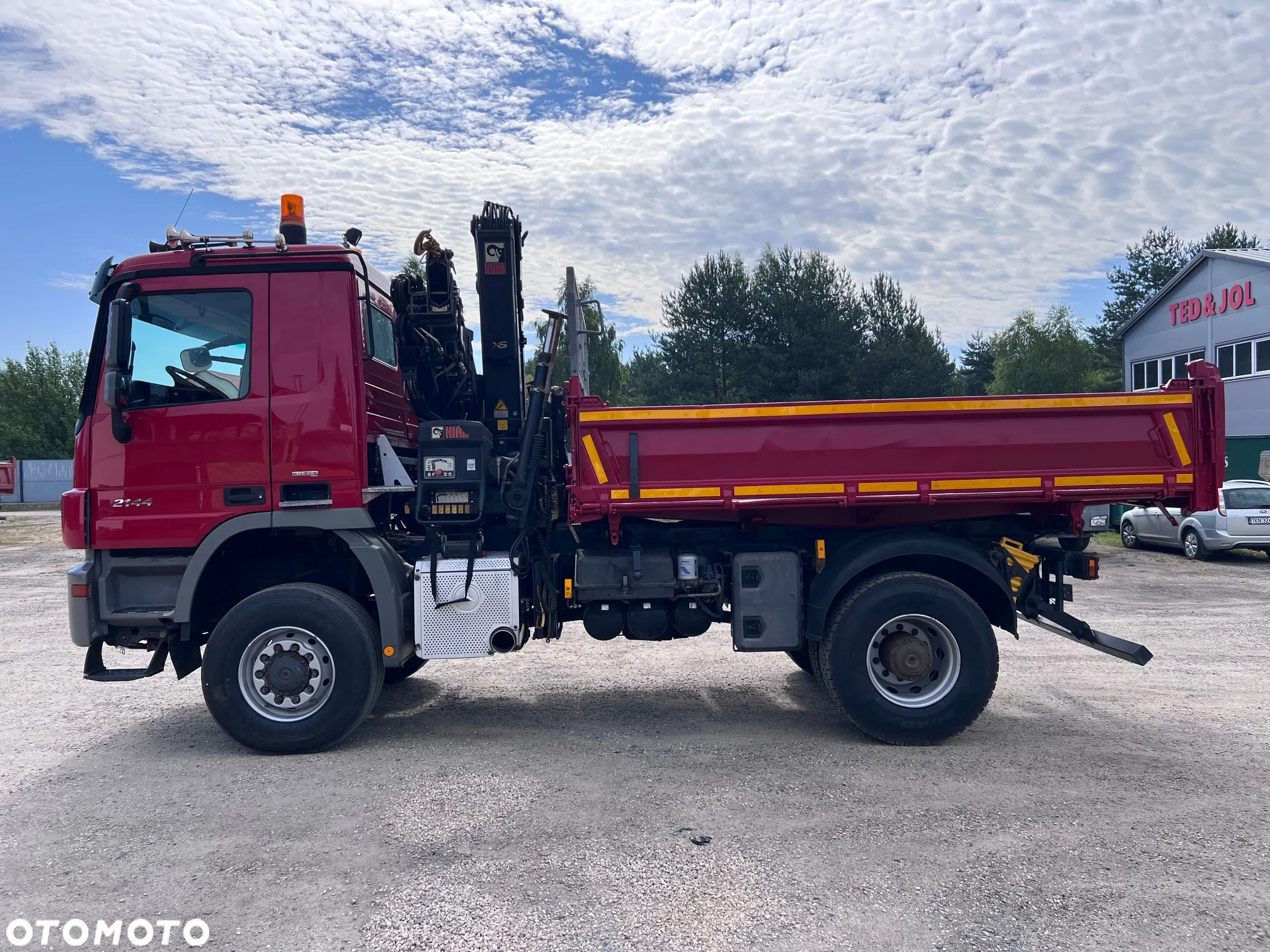Mercedes-Benz ACTROS 4x4 1844 2144 AK HDS HIAB 12M - 15