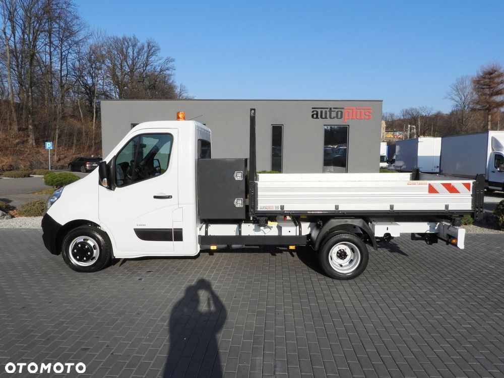 Opel MOVANO WYWROTKA TROJSTRONNA 3 MIEJSC BLIŹNIACZE KOŁA KLIMATYZACJA  130KM - 11