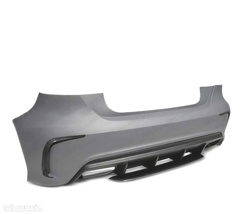 PARA-CHOQUES TRASEIRO MERCEDES A W176 15-18 LOOK AMG A45 - 3
