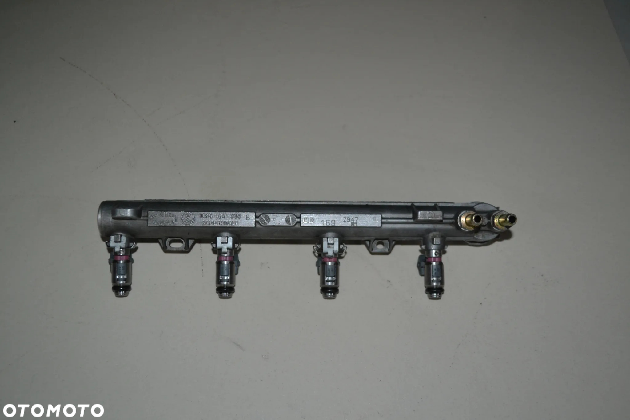 VW SEAT AUDI SKODA 1,4 1,6 16V LISTWA WTRYSKOWA PALIWA WTRYSKI 036133319B - 6