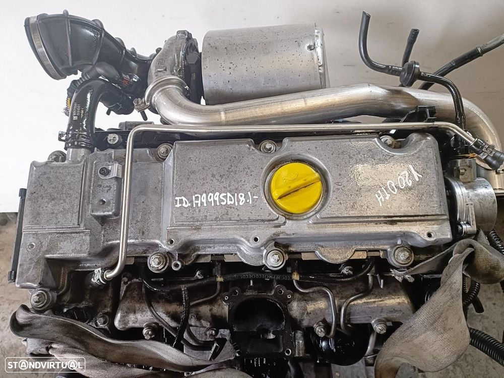 MOTOR COMPLETO OPEL ZAFIRA A LIMUSINA 2002 -Y20DTH - 16