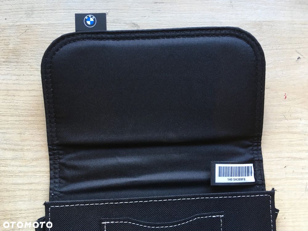 JAK NOWE ETUI POKROWIEC NA DOKUMENTY BMW + KSIĄŻKA BMW F40 G20 G30 G01 G02 G05 G08 5A389F6 - 5