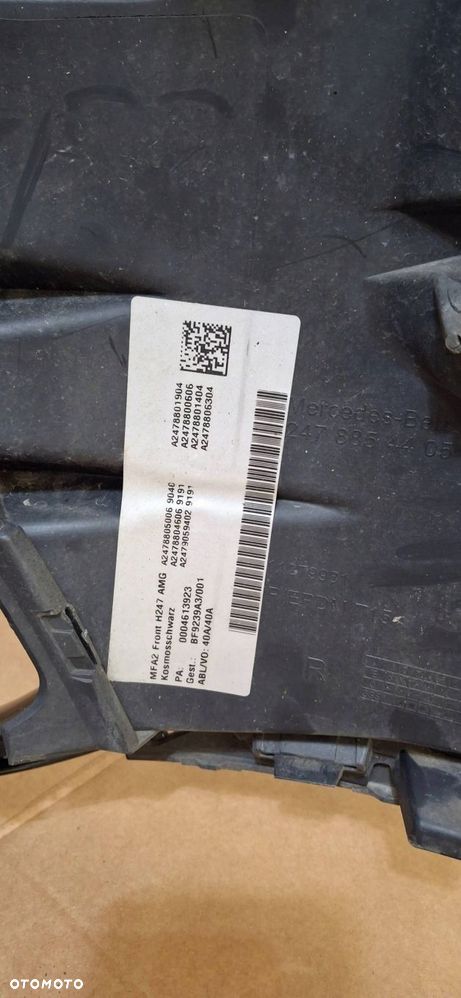 zderzak przód przedni grill mercedes gla w247 a247 amg a2478850607 - 15