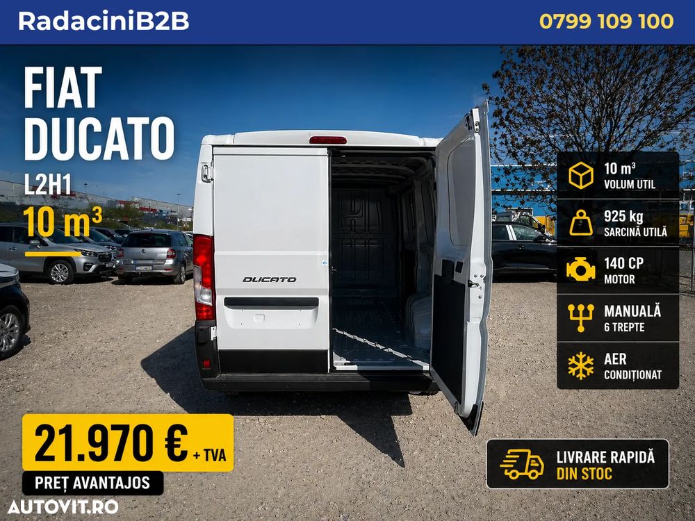 Fiat Ducato L2H1 VAN 10 mc 2,2 Mjet 120 CP - 5