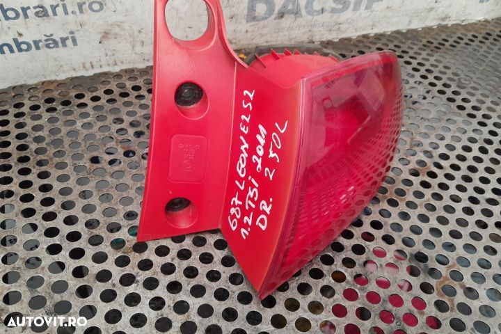 Lampa / Tripla stop dreapta pe aripa Seat Leon 2 1P (facelift)  [din - 1