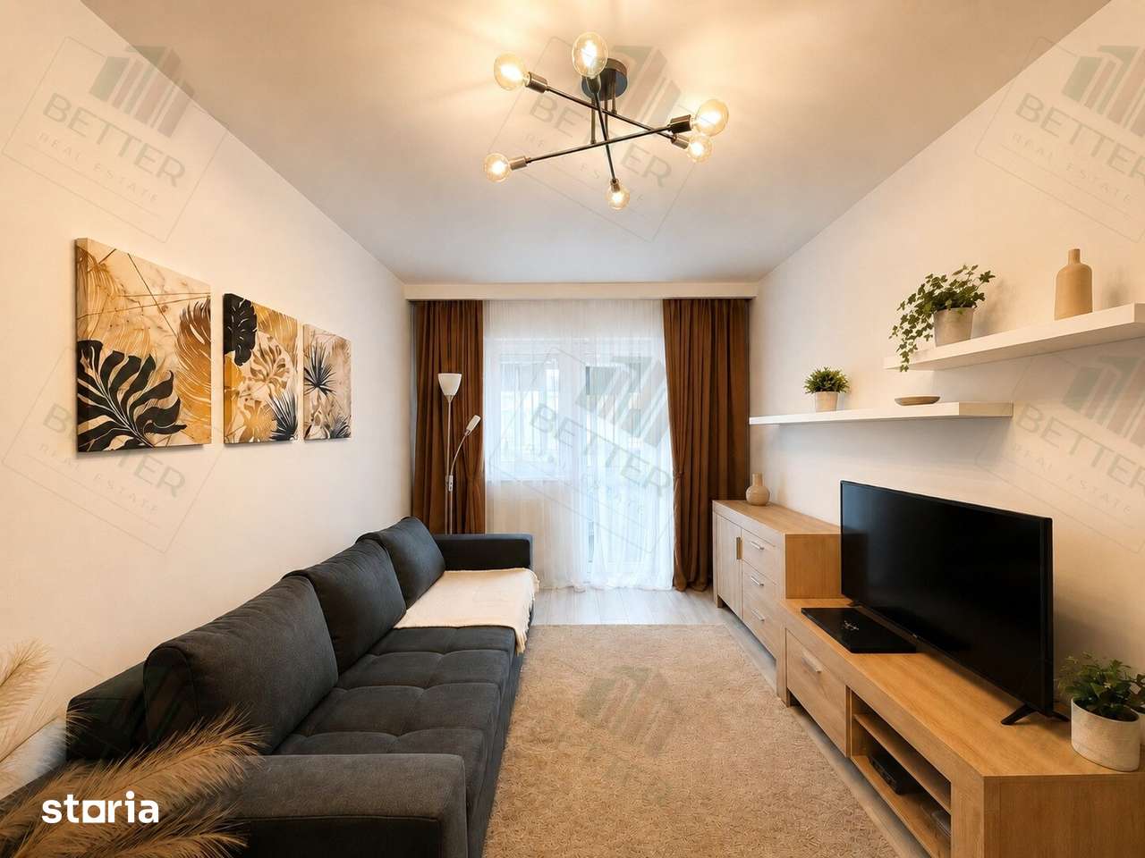 Apartament 2 Camere Decomandat Popesti Leordeni -Mobilat Drumul Fermei — fotografia 1