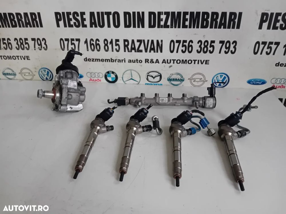 Kit Injectie Injectoare Pompa Rampa Vw Passat B8 Arteon T-Roc Golf 8 2.0 Tdi E6 05L130277E 05L130755 - 1