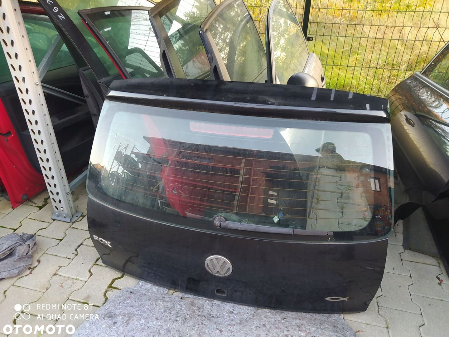 VW FOX KLAPA BAGAŻNIKA KOD LAKIERU LC9Z - 2