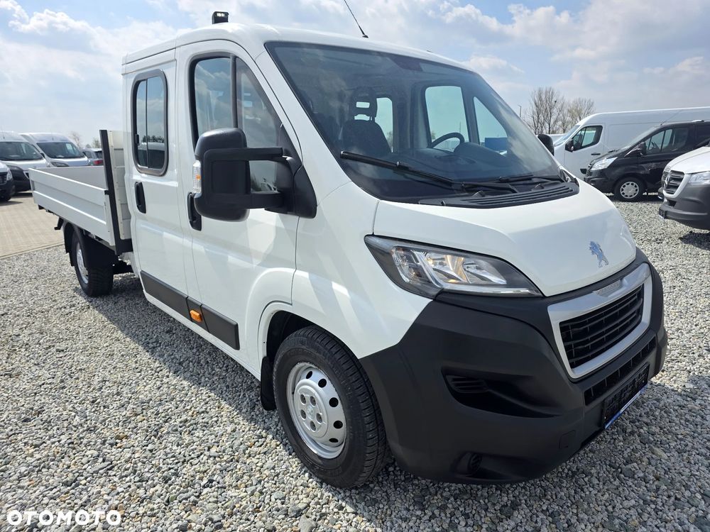 Peugeot BOXER 2,0 HDI 163 KONNA DOKA BRYGADÓWKA 7 OSOBOWA 3M SKRZYNIA KLIMA WEBASTO 138T/KM PRZEBIEGU GWARANCJA 16 CALOWE KOŁA - 7
