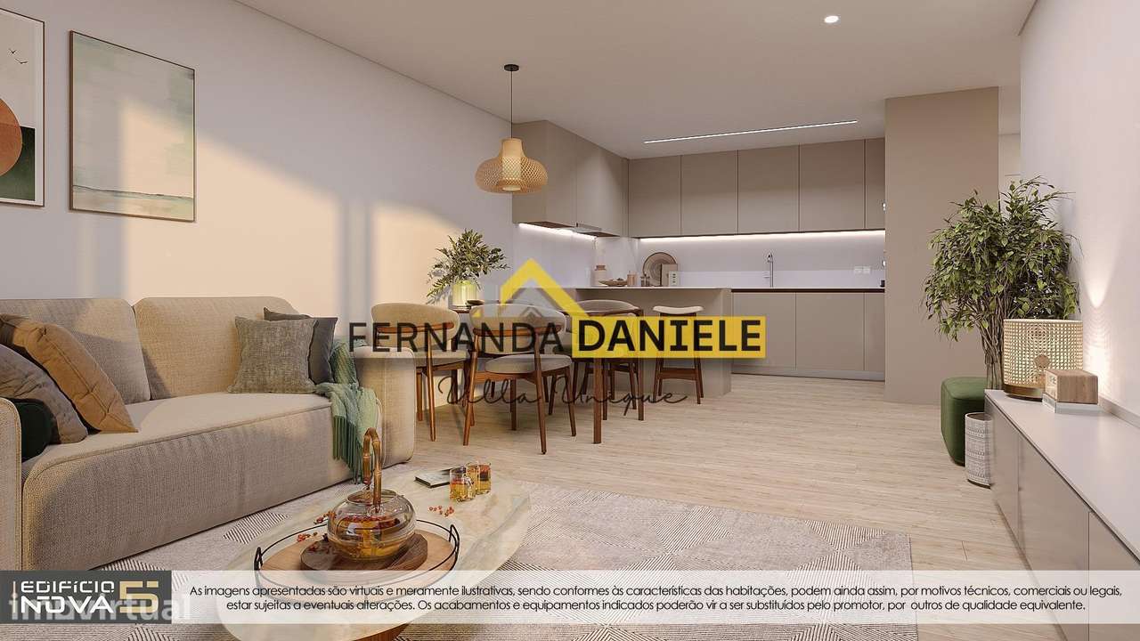 Novo Apartamento T1+1 em São João da Madeira. - Grande imagem: 3/34