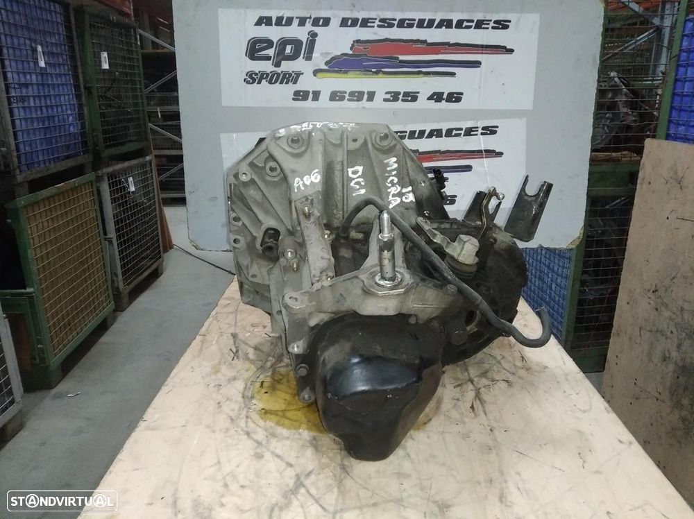 CAIXA VELOCIDADES NISSAN MICRA III 2006 - 3