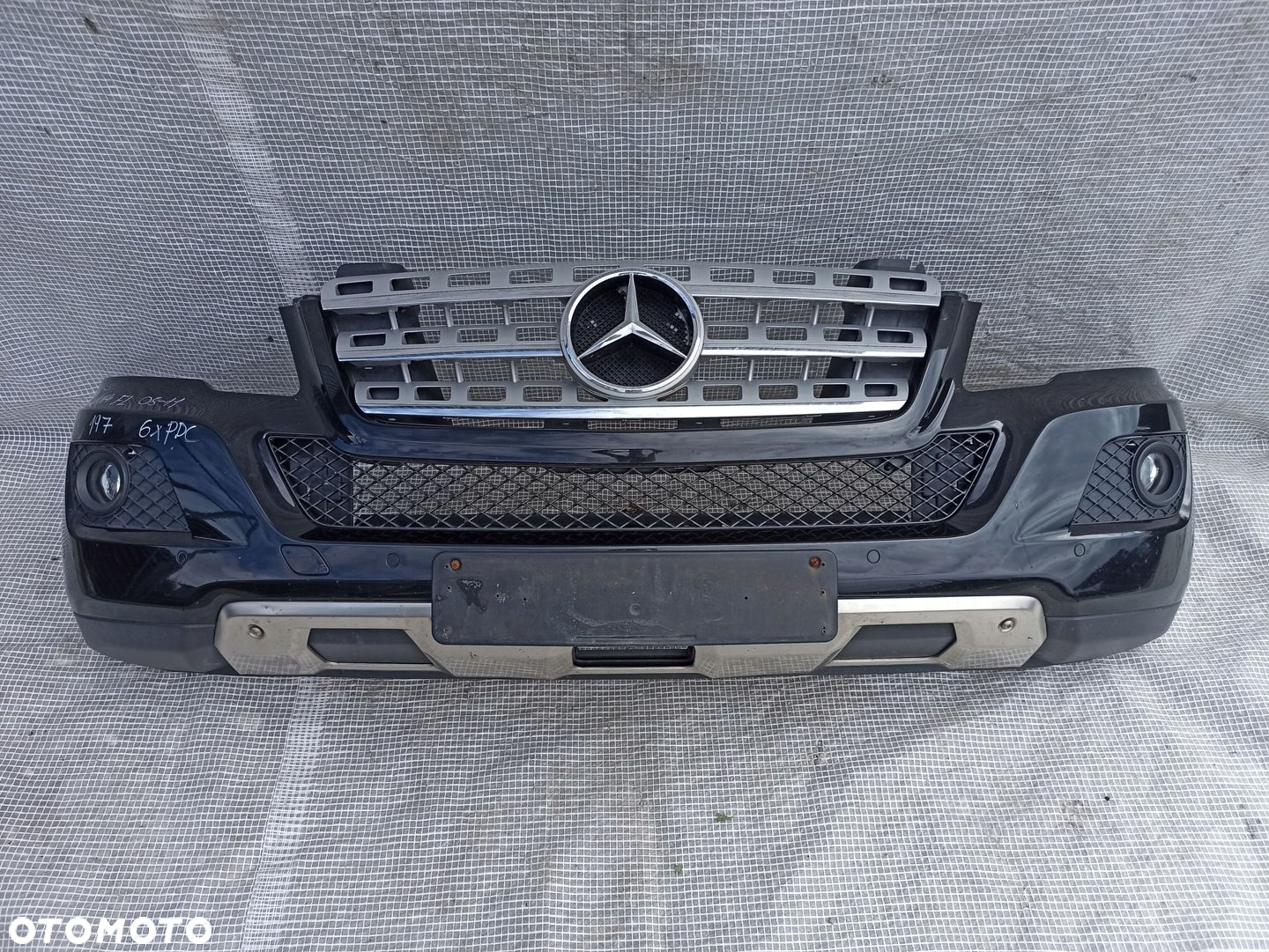MERCEDES ML W164 LIFT 08-11 GRILL ATRAPA - 2