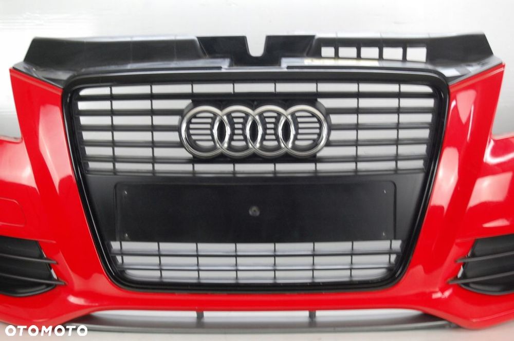 ZDERZAK A3 8P S-LINE 2008-2012 LIFT BLACK LINE OE - 2