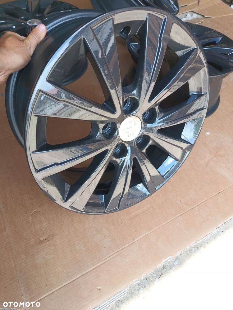 peugeot 308 t9 felgi 16" 7j 5x108 jak nowe grafit 9677989677 - 5