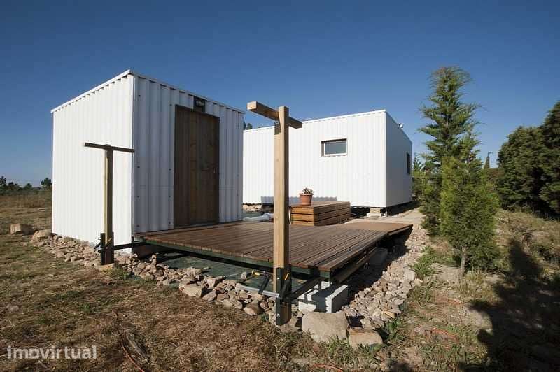 casa modular e amovível - 45m2 + deck exterior + arrumos + fossa. - Grande imagem: 4/5