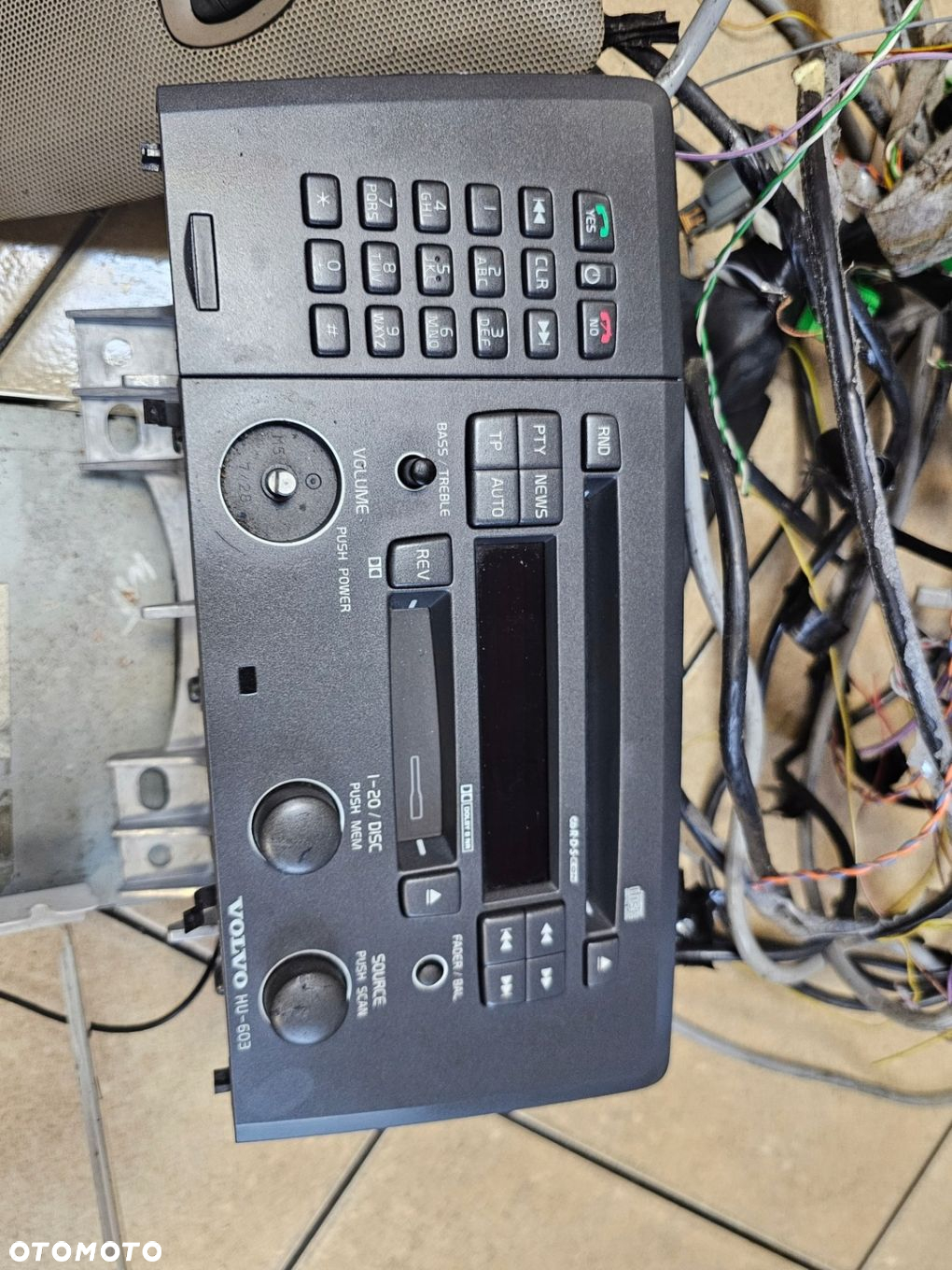 RADIO RADIOOTWARZACZ ZMIENIARKA WYŚWIETLACZ KPL VOLVO S60 I V70 02 EU - 5