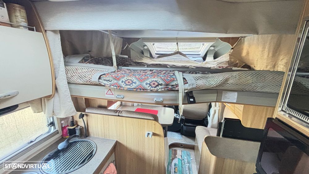 Fiat Ducato Chausson flash 49 cama central - 13