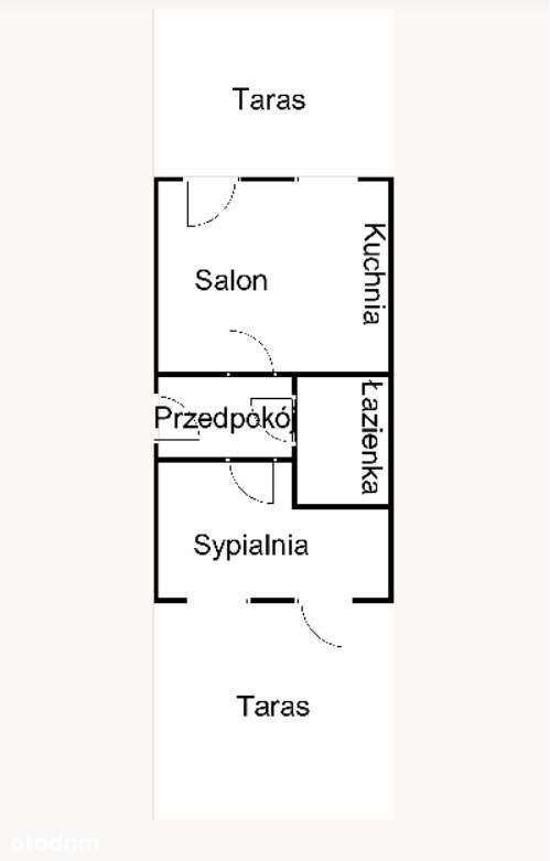 2-pok. klimatyzacja, 2 X taras/ogród, Mp