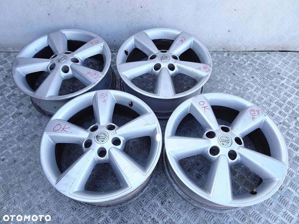 Alufelgi KPL. Nissan Qashqai J10 17" 5x114.3 ET 40 - 1