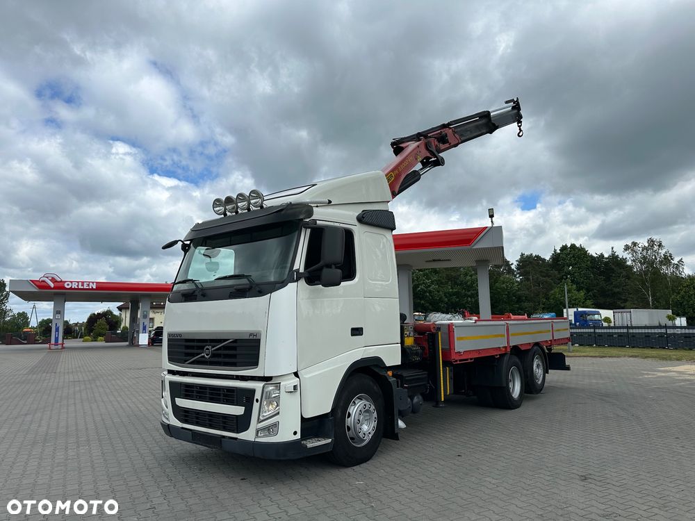 Volvo FH 6x2 2014r HDs dźwig PALFINGER 33002 budowlany do kontenerów - 1