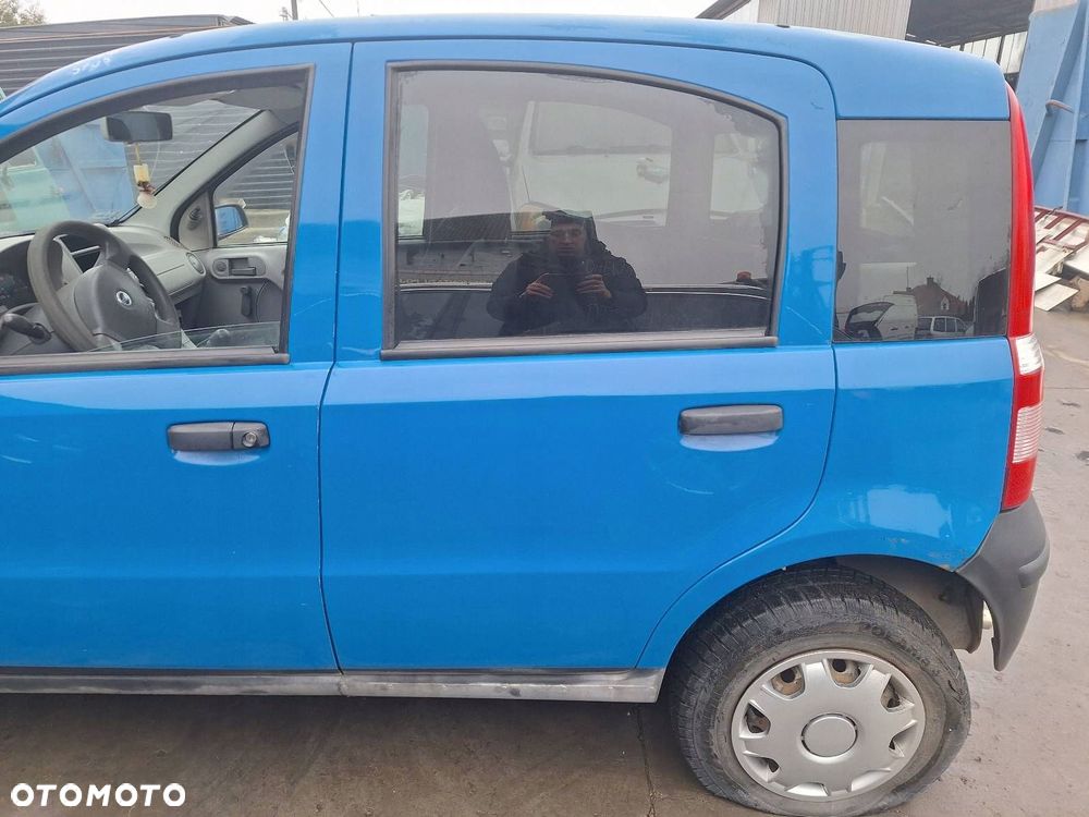 DRZWI KOMPLETNE LEWY TYŁ FIAT PANDA II 734/A 03-12r HB 5D - 1