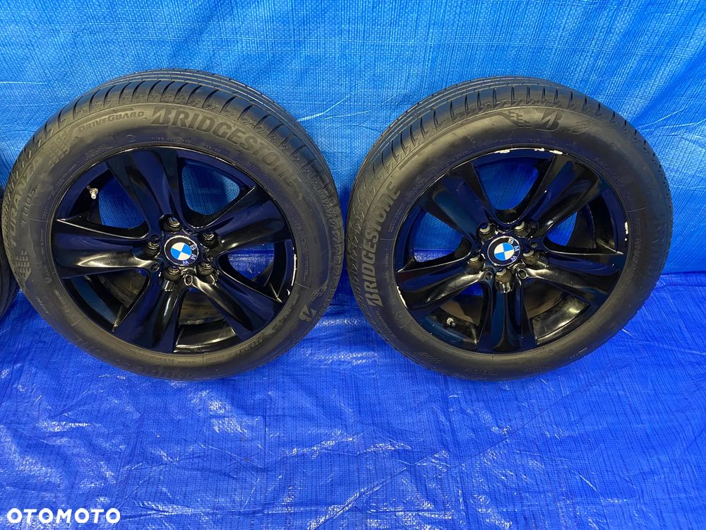 KOŁA KOŁO 17 FELGA ALUMINIOWE ALUSY 17" x 8J  5X120 ; 72,6mm ET30 CZUJNIKI KOMPLET ; OPONY LETNIE LATO BRIDGESTONE ; BMW E60 E61 E90 E91 E92 E93 F06 F07 F10 F11 F12 F13 F30 F31 F32 F33 F34 F36 ORYGINAŁ  6790172 BMW - 4