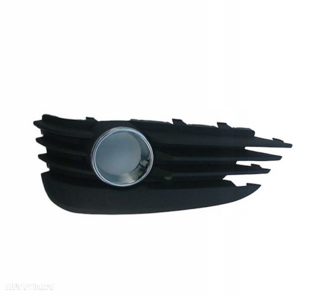 Grila bara protectie, spoiler Opel Vectra C, 09.2005-09.08, Signum, 06.2003-09.05, Model : Gts, Sport, montare fata, dreapta, cromat; gauri proiectoare, RapidAuto - 1