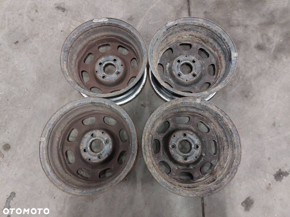 FELGI STALOWE 4 SZT 4x100 5,5Jx13 ET38 FI57,1  VW GOLF POLO IBIZA - 4