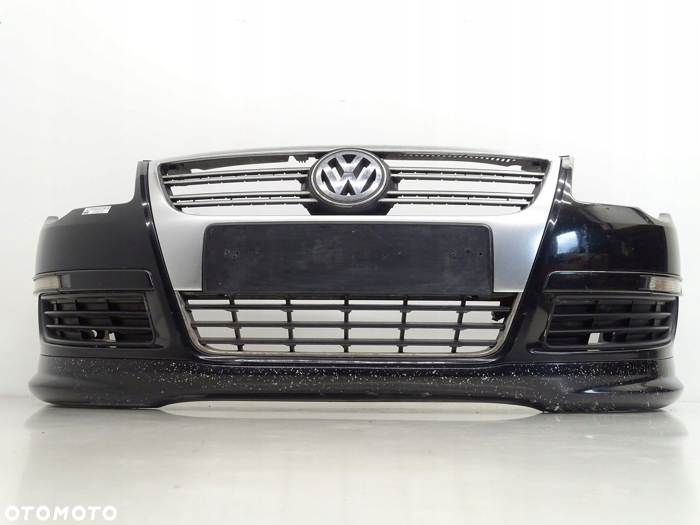 KPL ZDERZAK PRZÓD PRZEDNI VW PASSAT B6 3C R-LINE SEDAN / KOMBI CZARNY L041 - 2