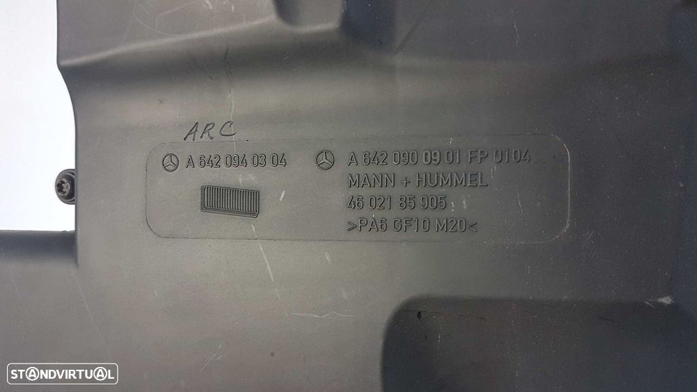 FILTRO DO AR MERCEDES CLASE M (W164) 280 / 300 CDI (164.120) - 3