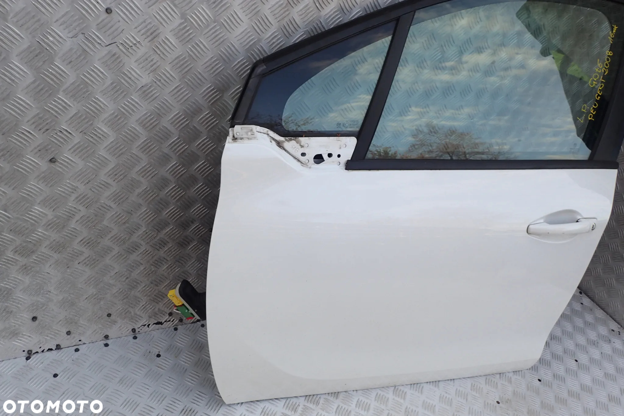 DRZWI PRAWY / LEWY PRZÓD  PEUGEOT 2008 2016 ROK KOD LAKIERU EWP GOŁE - 7