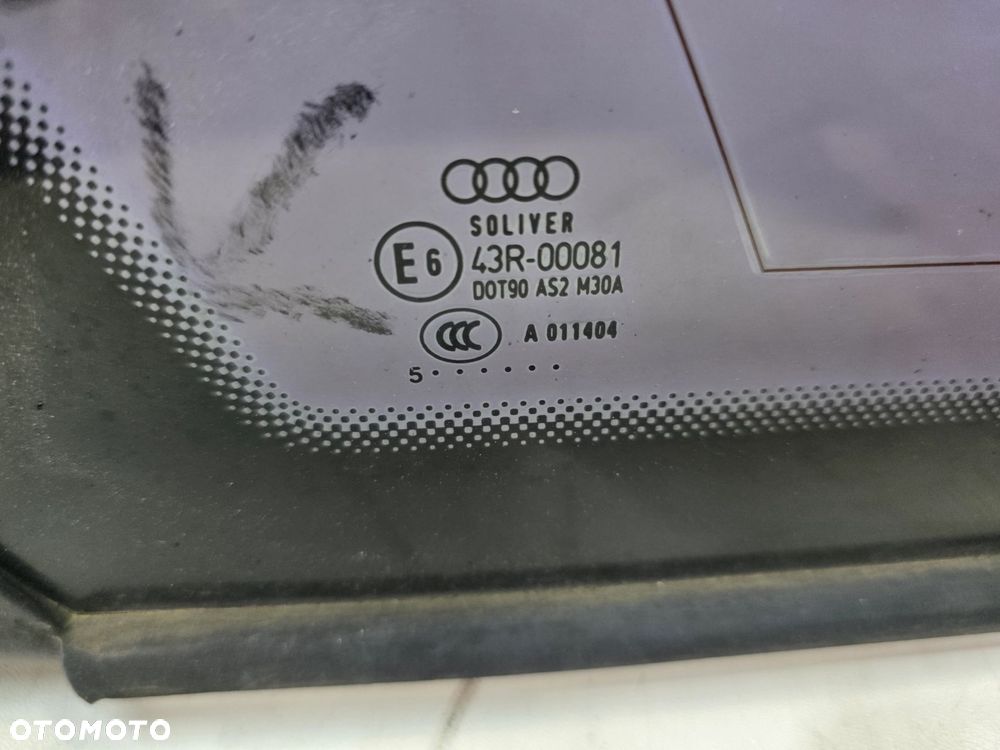 SZYBA KAROSERYJNA LEWY TYŁ AUDI A6 C6 4F9 AVANT 2005 ROK FOLIA - 9