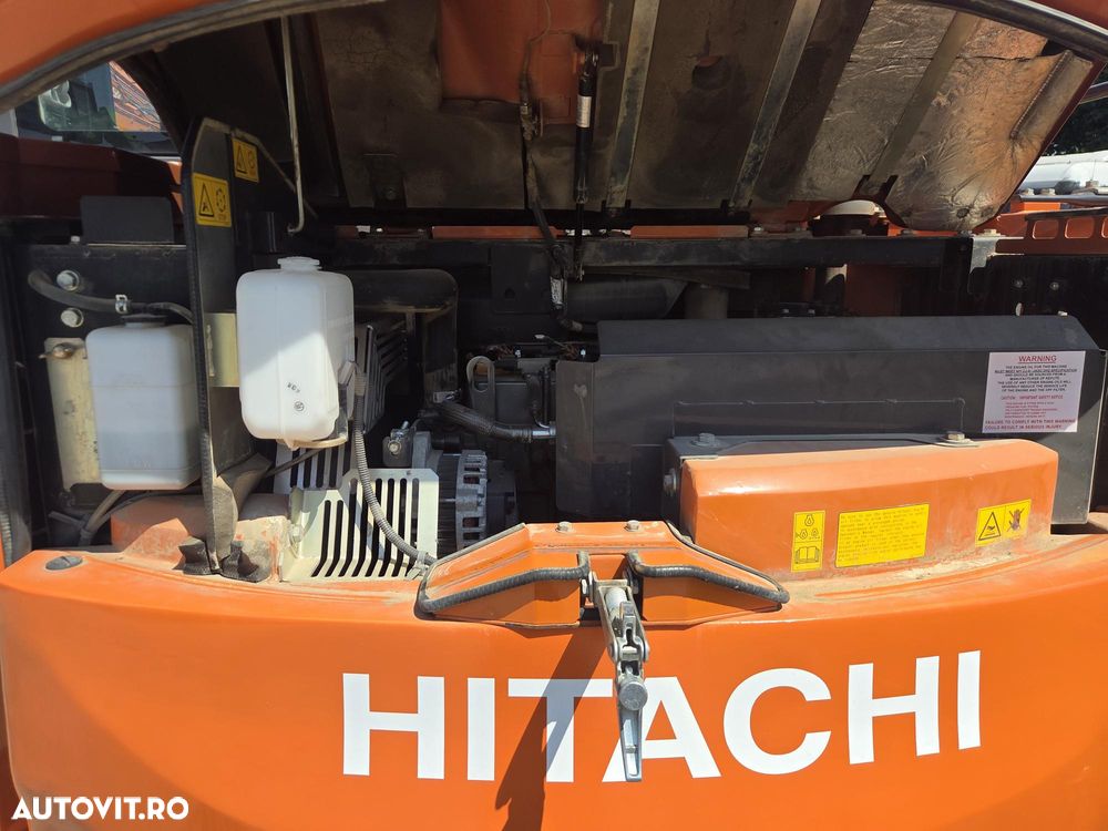 Hitachi ZX85-6, 2022, 2.787h, CUPLA RAPIDA HIDRAULICA+3 cupe NOI, adanc sapare 5m, latime 2,3m, senile cauciuc 80% ok doar 444h deplasare, inst picon pe brate, aer cond, camera spate, scaun incalzit, LAMA NIVELARE, Masa 8,5t, leasing, PROMOTIE 62.900Eur+Tva - 29