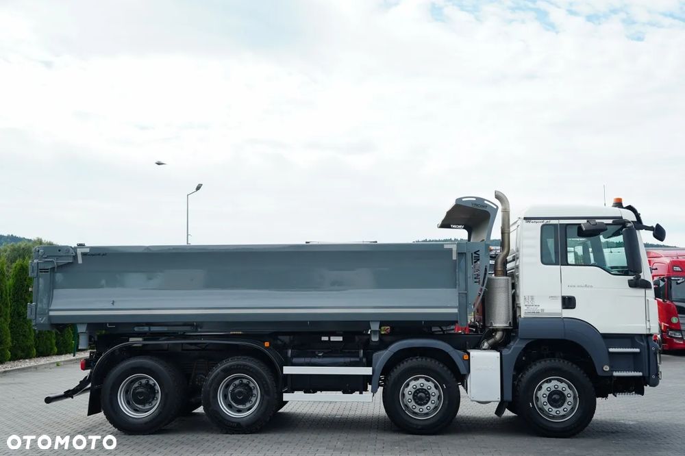 MAN TGS 35.420 / 8X4 / WYWROTKA 2 STRONNA - 6 M / HYDROBURTA / HYDROKLAPA /  BORDMATIC / EURO 6 - 16