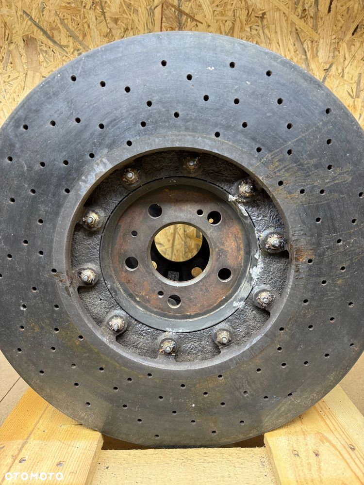 TARCZE HAMULCOWE CERAMICZNE PRZÓD AUDI A6 RS6 A7 RS7 C7 4G0 4G0615301AJ 4G0615302Q LEWA PRAWA - 4