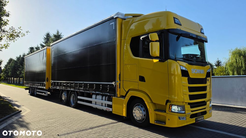 Scania ///S450///2019///ZESTAW/// TANDEM///WECON///7.70+7.70///DACH PODNOSZONY///FULL LED///WAGA/// KLIMATYZACJA POSTOJOWA///RETARDER/// SKÓRY///TELEWIZOR///STAN DOBRY - 2
