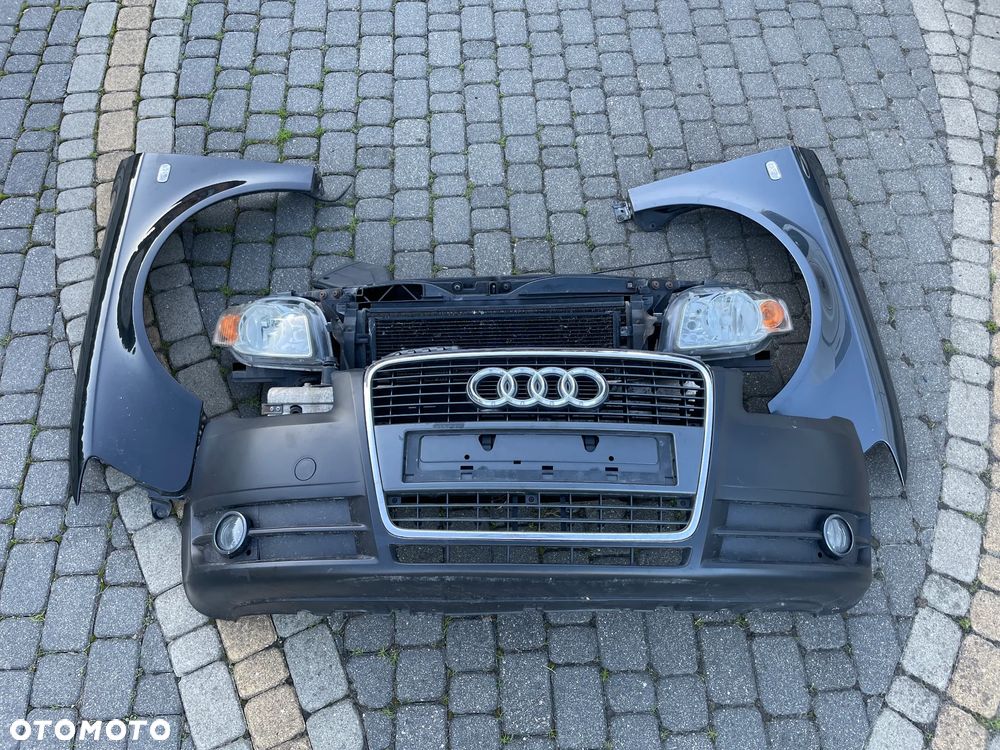 AUDI A4 B7 PRZÓD KOMPLETNY BŁOTNIK LAMPA REFLEKTOR PAS PRZEDNI ZDERZAK 1,6 GRILL LX7Z LZ9W - 1