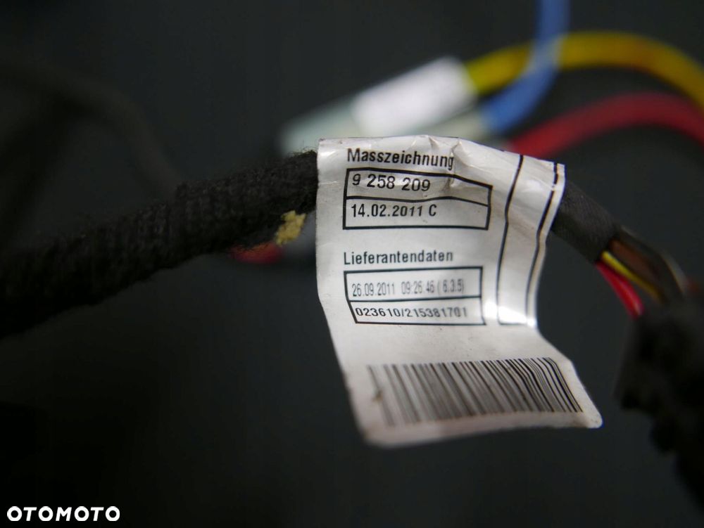 bmw f20 f30 f31 poduszka lędźwi fotela 7284041 - 7