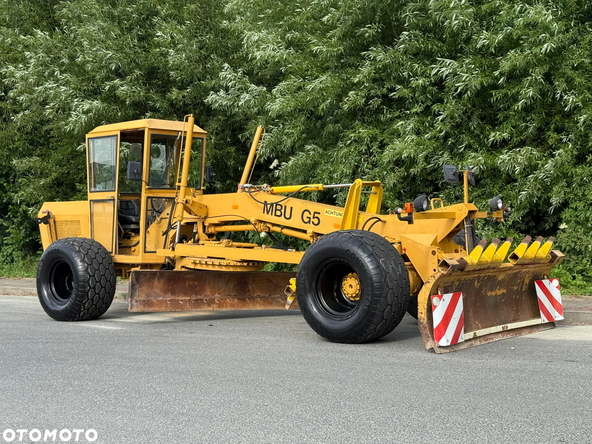 O&K * Równiarka * MBU G50 * Sprowadzona * 2 Osie * 4x4 * Maszyna Drogowa - 2
