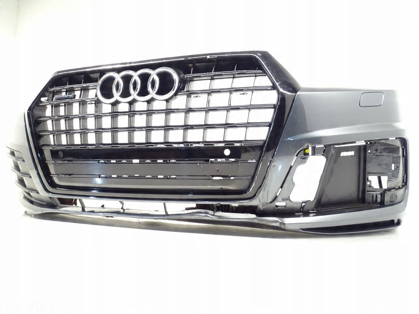 ZDERZAK PRZÓD PRZEDNI AUDI Q7 4M 4M0 LZ7S SLINE S-LINE - 3