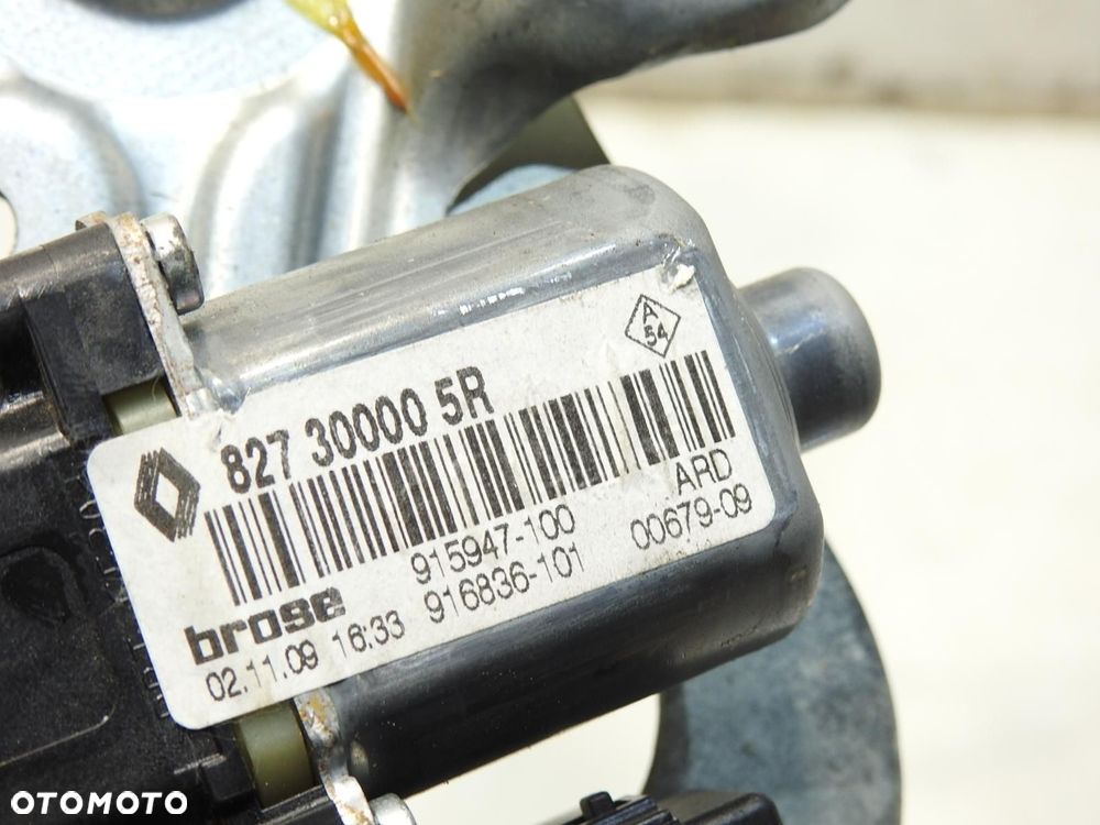 MECHANIZM SZYBY PRAWY TYŁ RENAULT SCENIC III 827300005R - 6